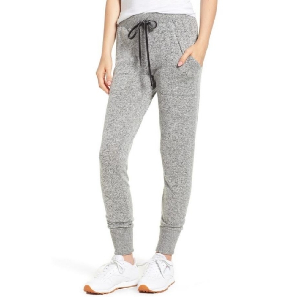 Rails Devon Joggers In Grey Melange Size Small - image 1